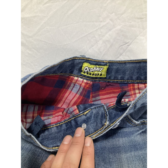 Old Navy Boys Insulated Jeans Blue Size 10 slim w/ adjustable waist - Picture 4 of 7